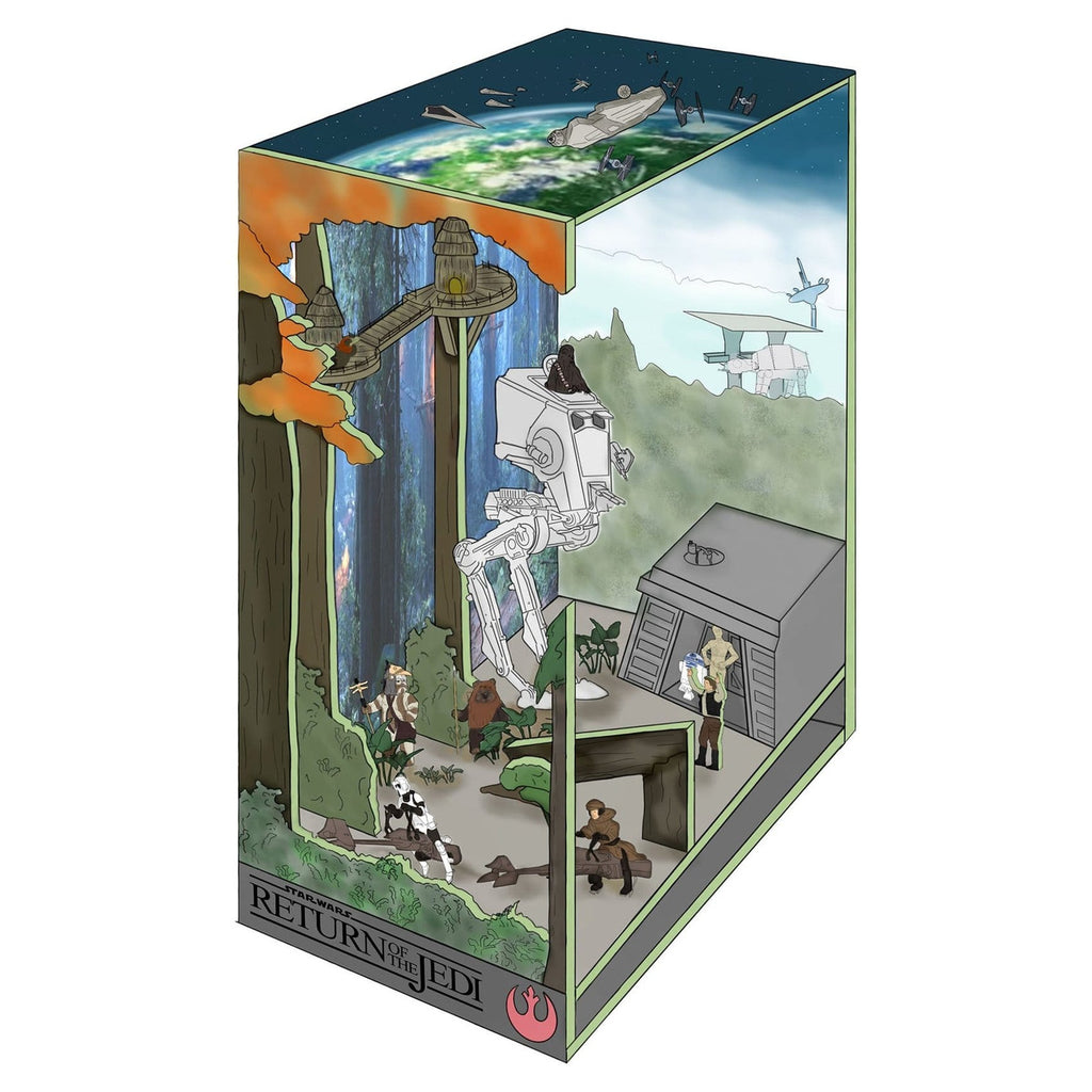 Zdjęcie produktu Star Wars - Battle of Endor Nook Drewniany zestaw modelarski