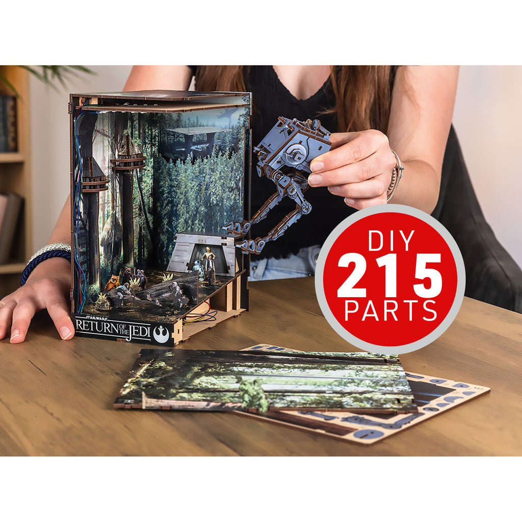 Zdjęcie produktu Star Wars - Battle of Endor Nook Drewniany zestaw modelarski