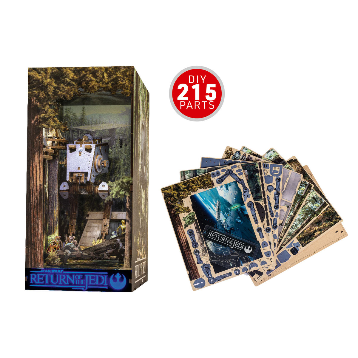 Zdjęcie produktu Star Wars - Battle of Endor Nook Drewniany zestaw modelarski