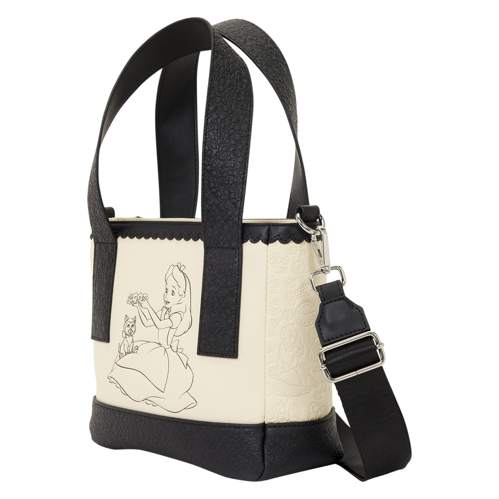 Zdjęcie produktu Alicja w Krainie Czarów - Kwiatowa mini torebka crossbody