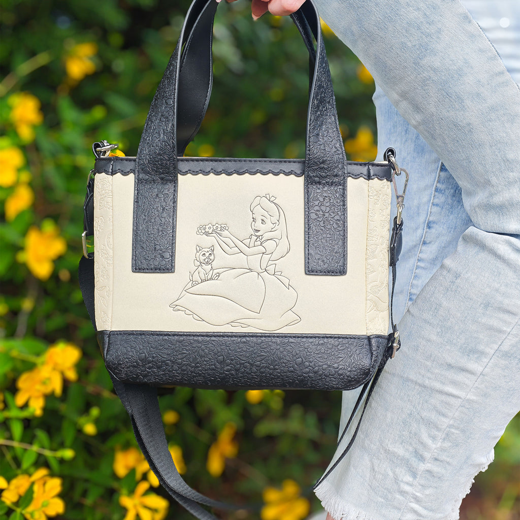 Zdjęcie produktu Alicja w Krainie Czarów - Kwiatowa mini torebka crossbody