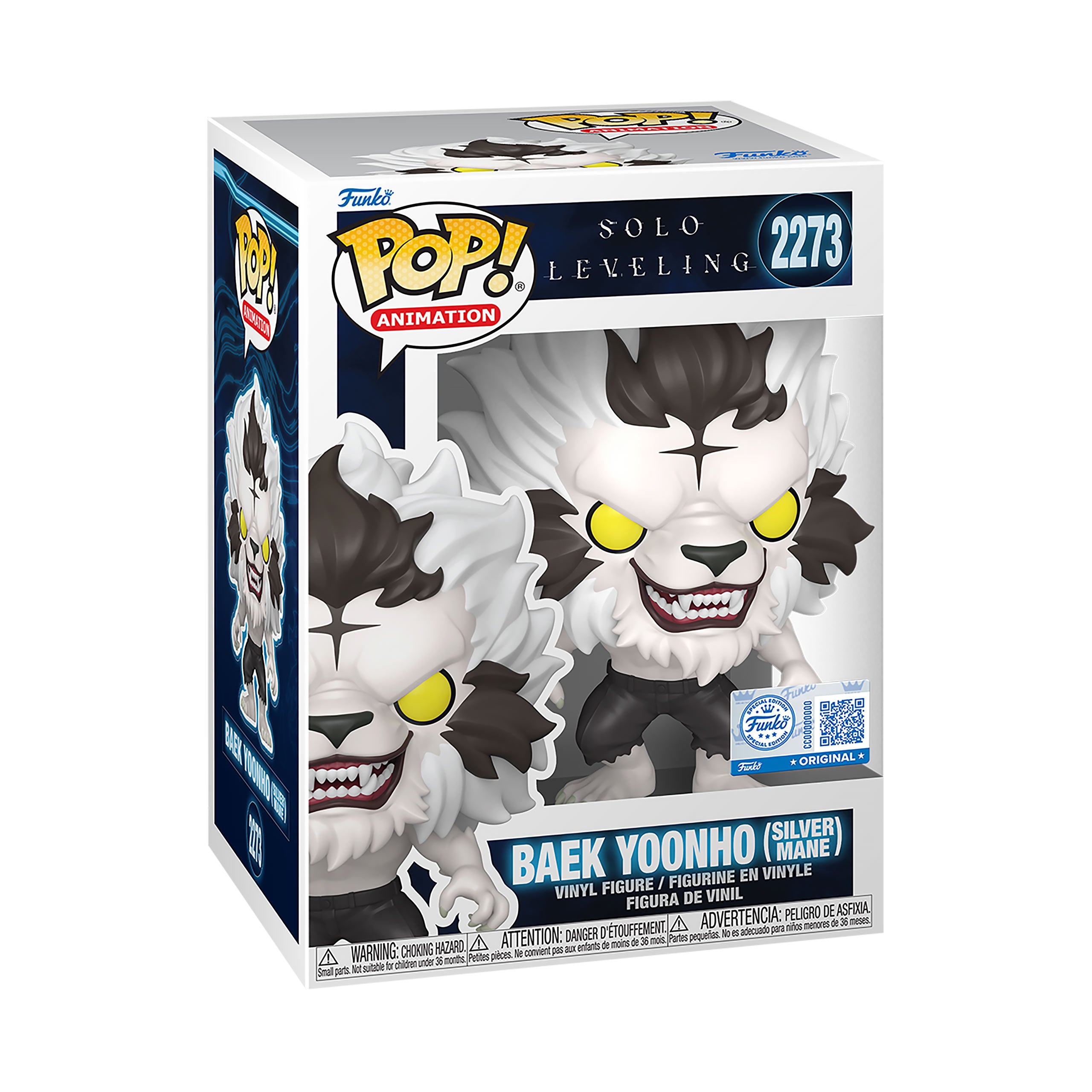 Zdjęcie produktu Solo Leveling - Baek Yoonho (Silvermane) figurka Funko Pop!