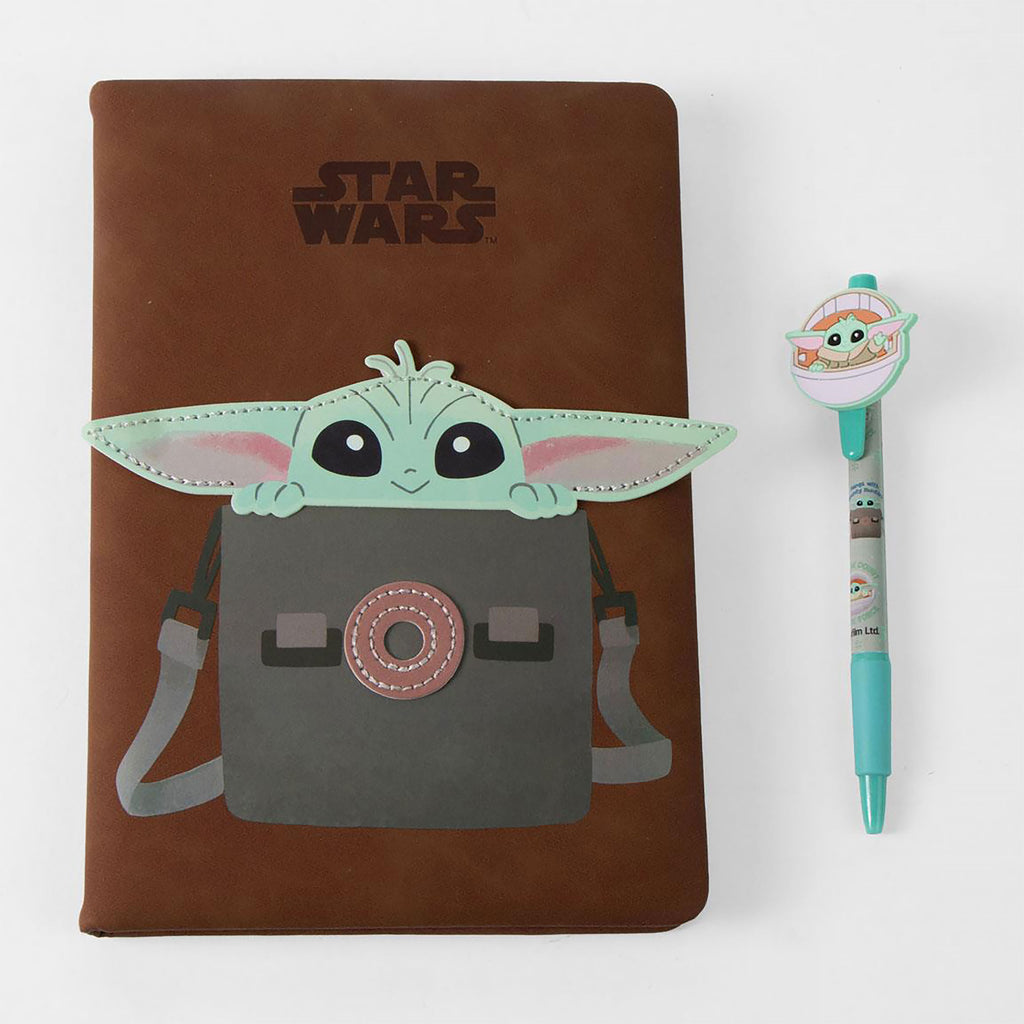 Zdjęcie produktu Notes Grogu z długopisem - Star Wars The Mandalorian