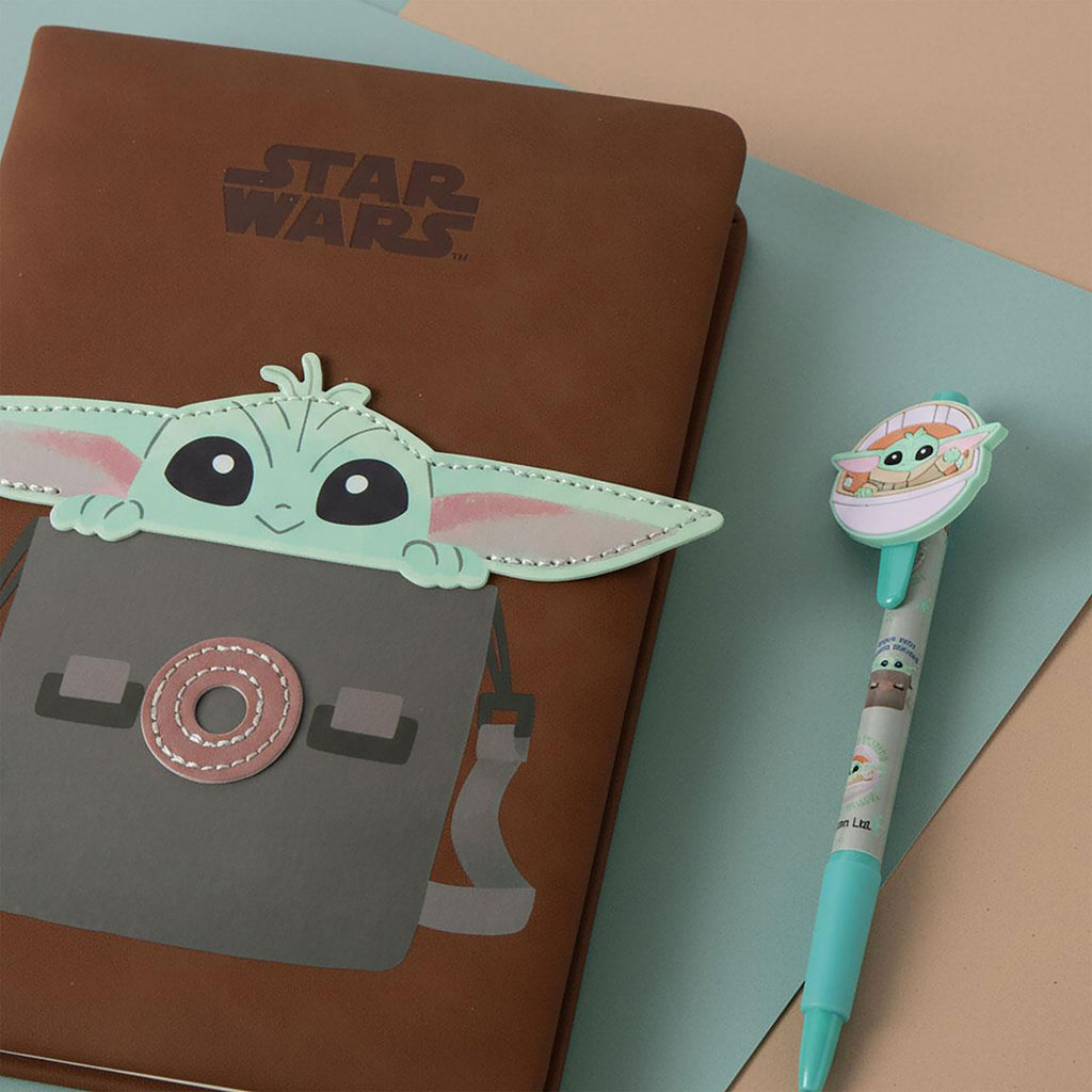 Zdjęcie produktu Notes Grogu z długopisem - Star Wars The Mandalorian