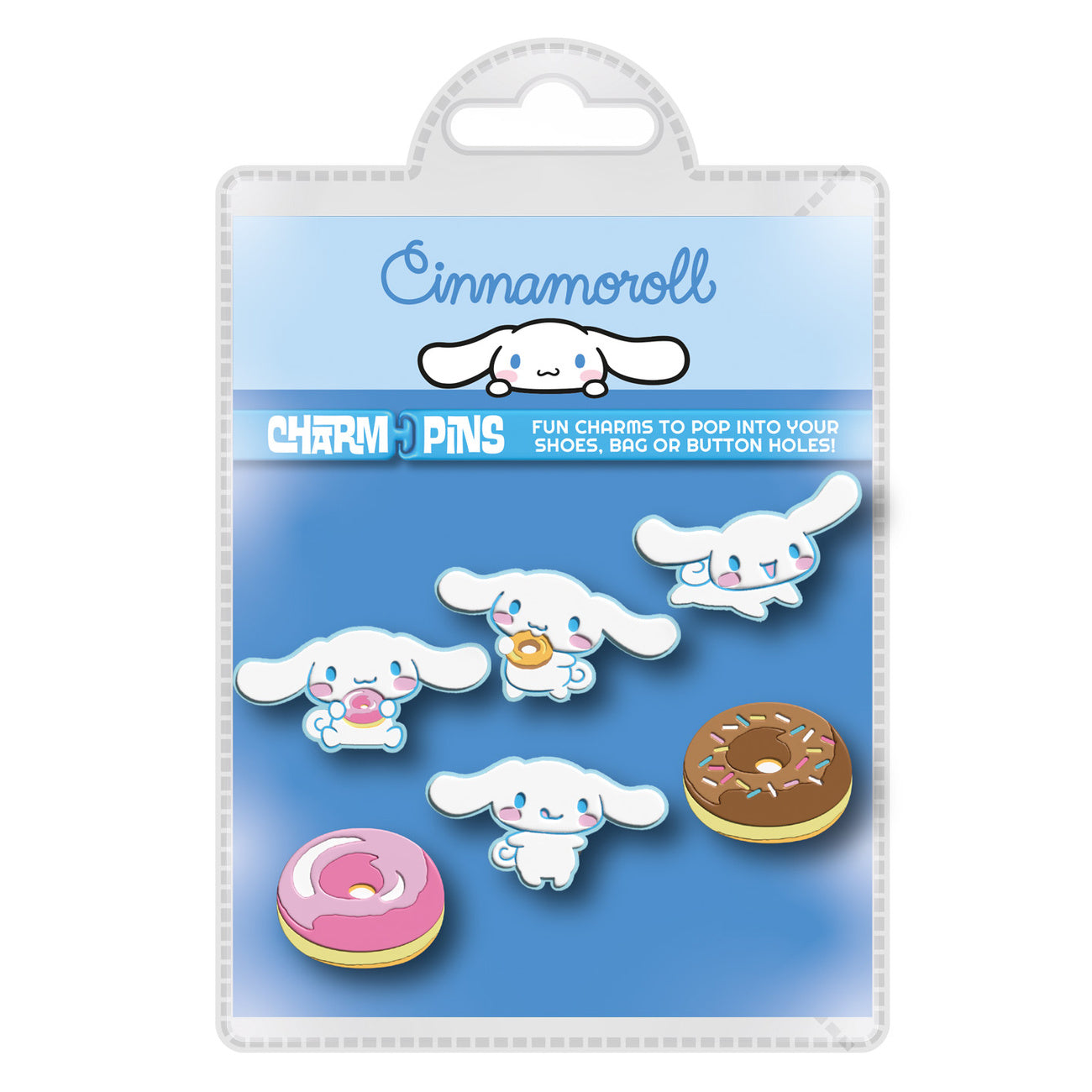 Zdjęcie produktu Hello Kitty & Friends - zestaw 6 przypinek Cinnamoroll