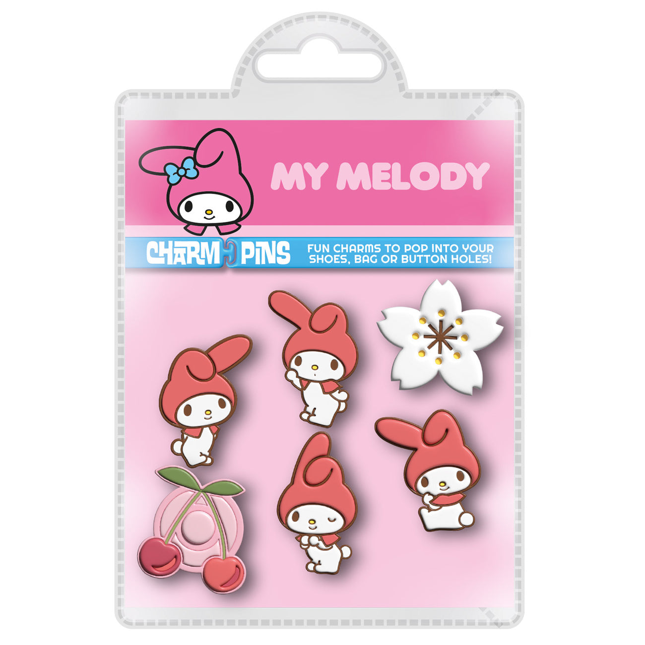 Zdjęcie produktu Hello Kitty & Friends - My Melody zestaw 6 przypinek