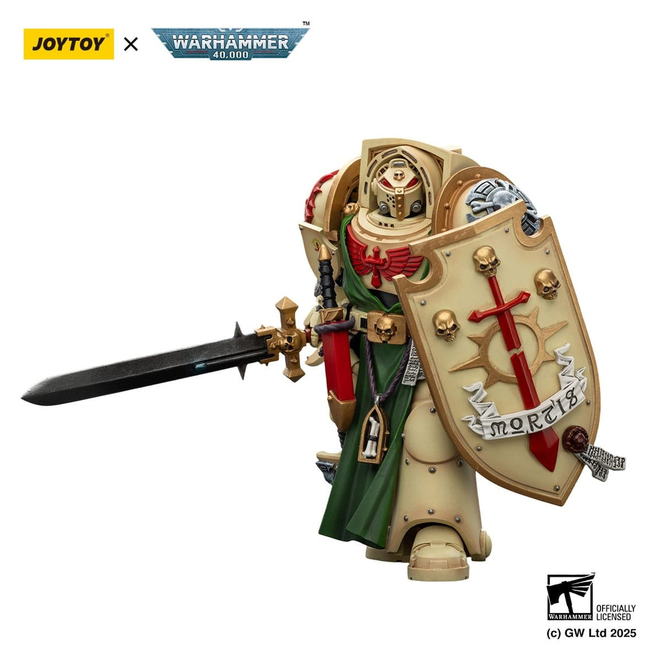 Zdjęcie produktu Warhammer 40k - Figurka akcji Dark Angels Deathwing Knight 3 13 cm