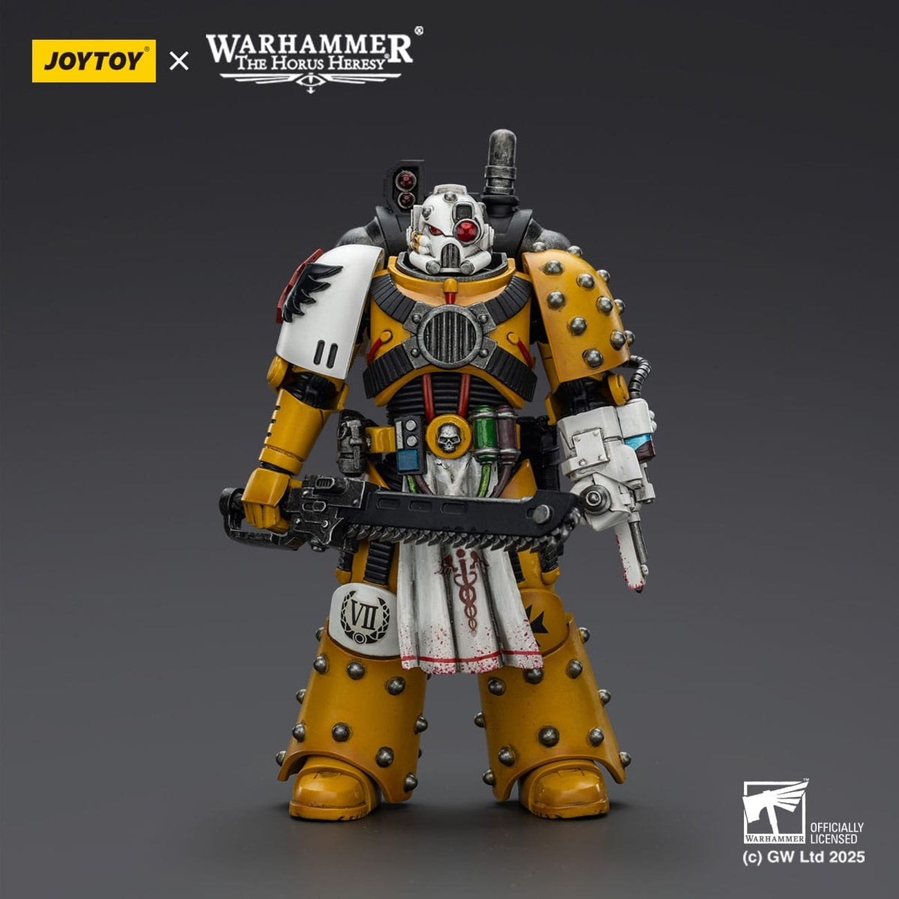 Zdjęcie produktu Warhammer 40k: Imperial Fists - Legion Apothecary Figurka akcji 12 cm