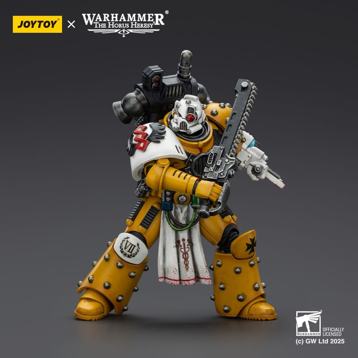Zdjęcie produktu Warhammer 40k: Imperial Fists - Legion Apothecary Figurka akcji 12 cm