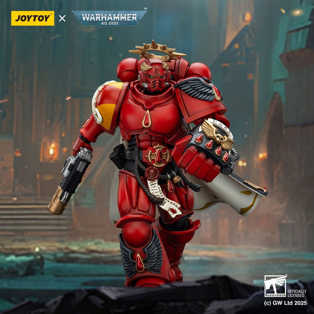 Zdjęcie produktu Warhammer 40k: Combat Patrol Blood Angels – Kapitan z pistoletem Inferno i Power Fist Figurka akcji 20 cm
