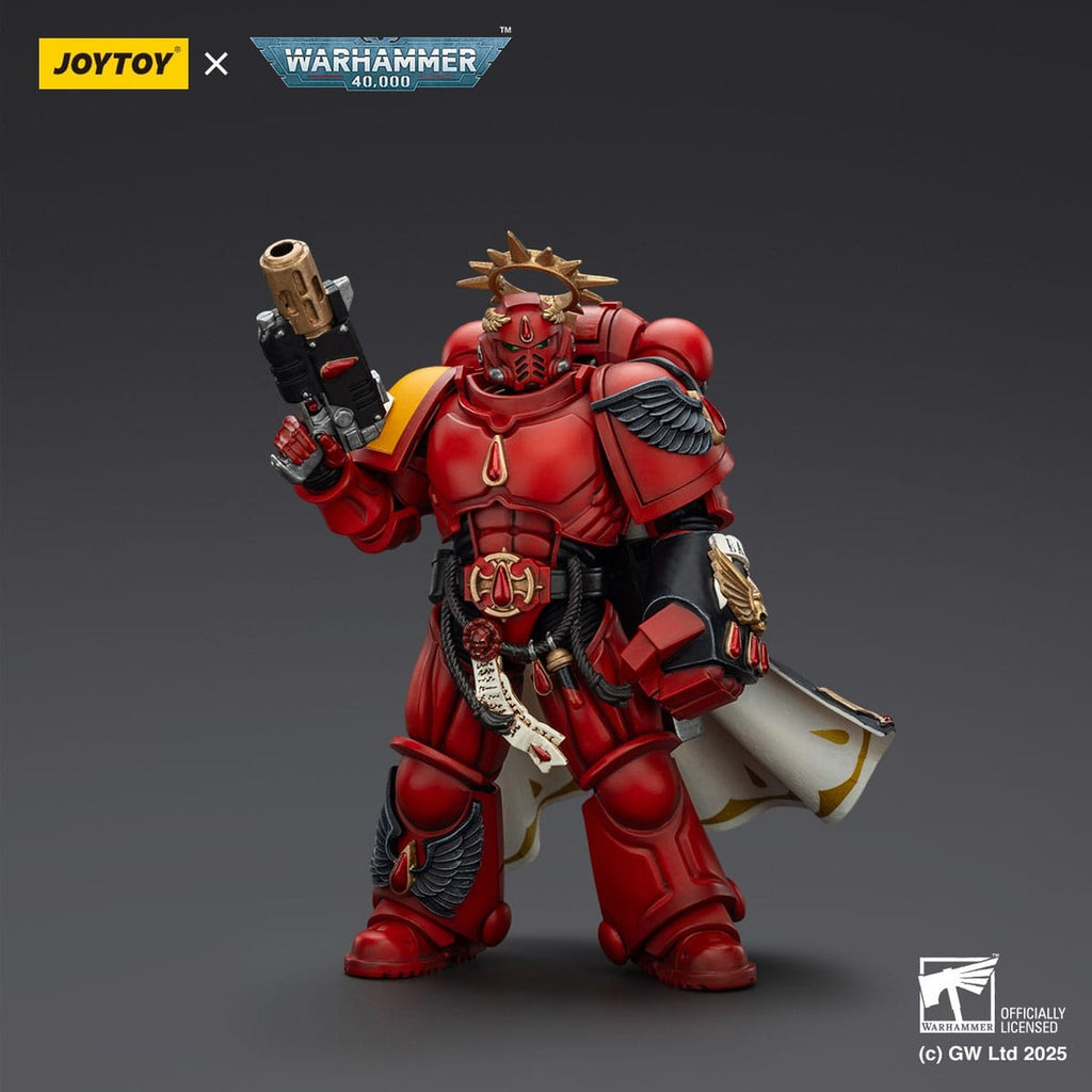 Zdjęcie produktu Warhammer 40k: Combat Patrol Blood Angels – Kapitan z pistoletem Inferno i Power Fist Figurka akcji 20 cm