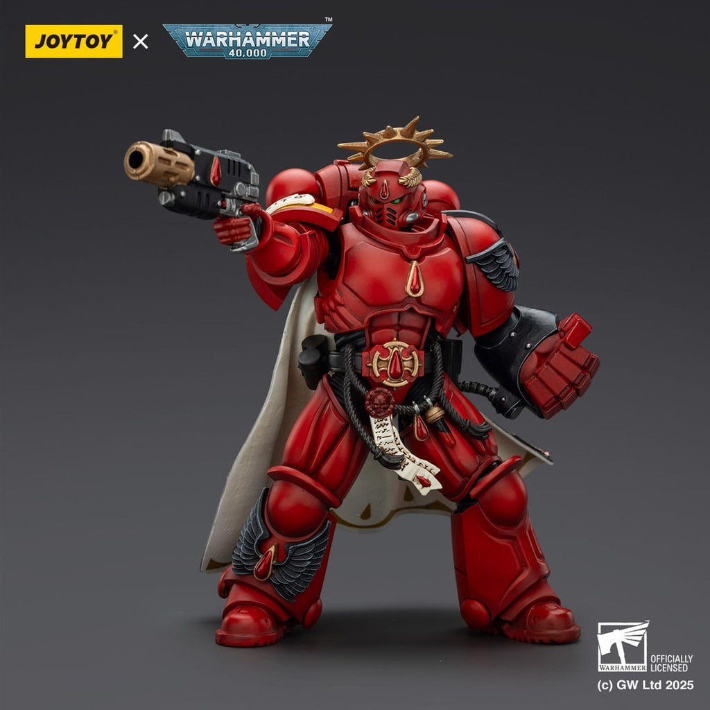 Zdjęcie produktu Warhammer 40k: Combat Patrol Blood Angels – Kapitan z pistoletem Inferno i Power Fist Figurka akcji 20 cm