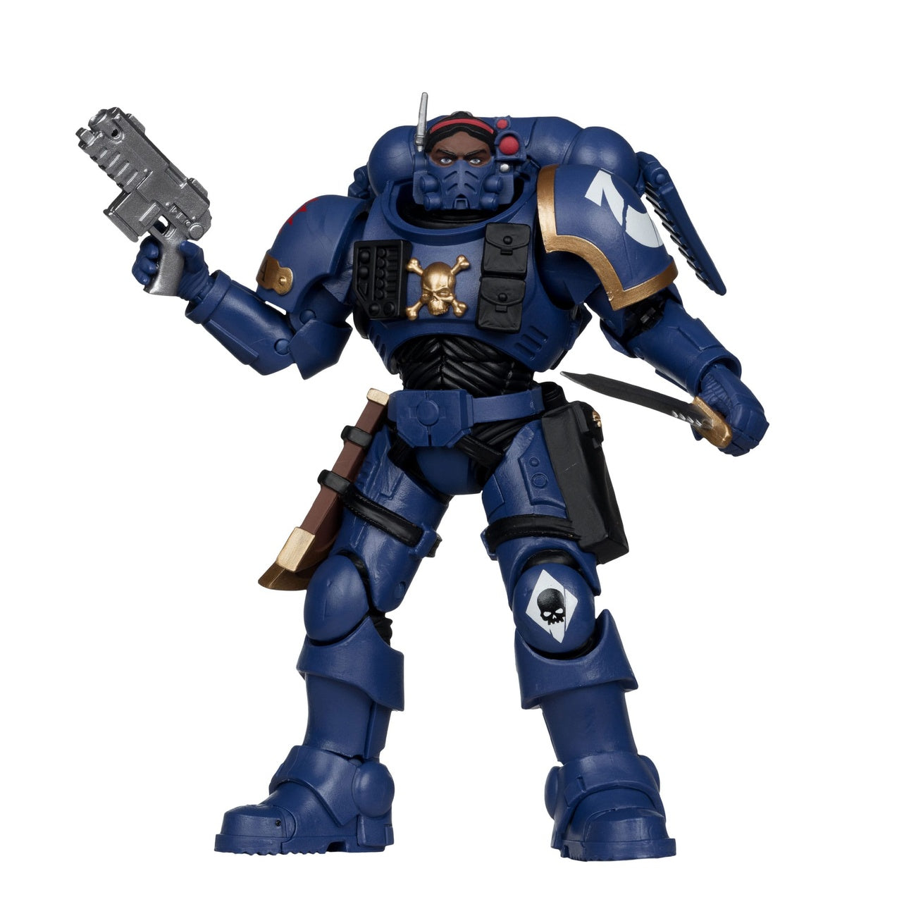 Zdjęcie produktu Warhammer 40k - Porucznik w zbroi Phobos (Ultramarines) Figurka akcji 18cm