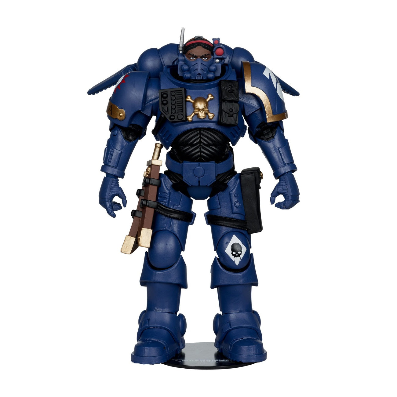Zdjęcie produktu Warhammer 40k - Porucznik w zbroi Phobos (Ultramarines) Figurka akcji 18cm
