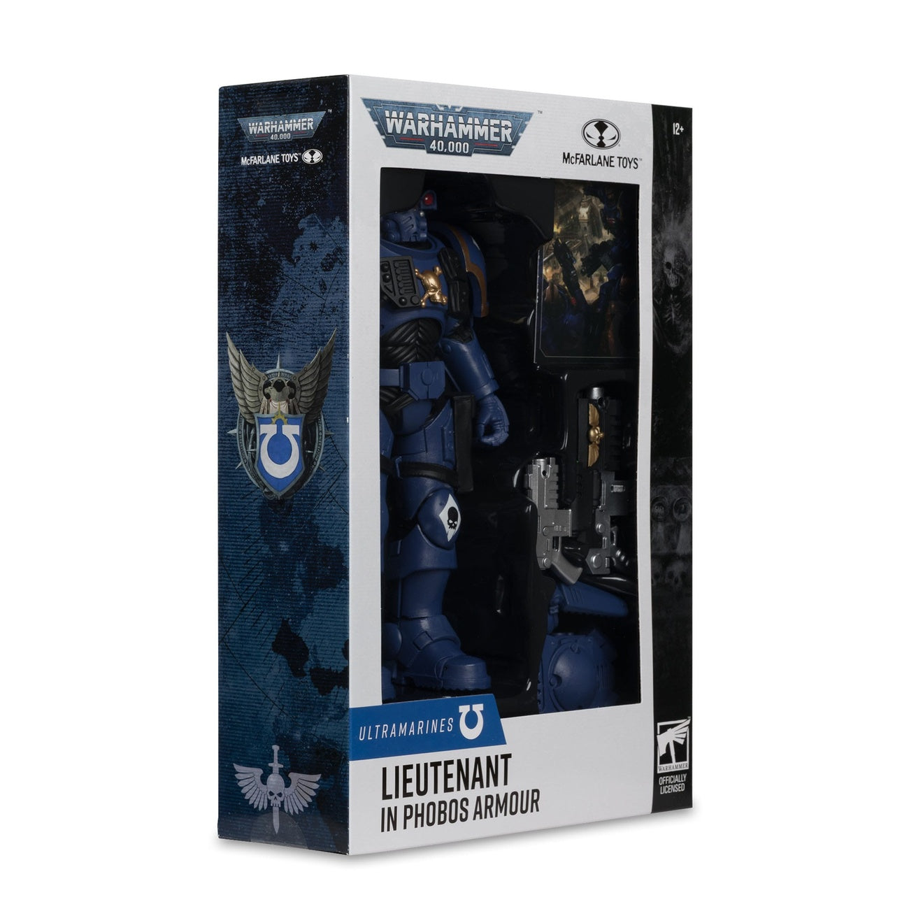 Product image Warhammer 40k - Lieutenant in Phobos Armor (Ultramarines) Action Figure 18cm