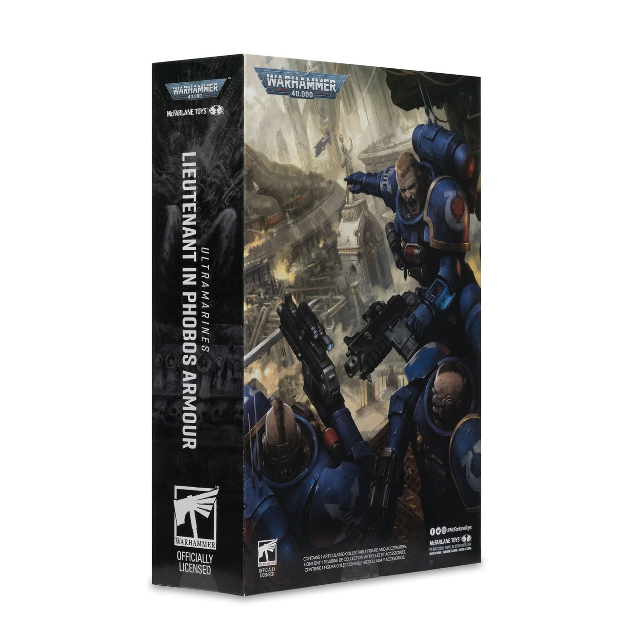 Product image Warhammer 40k - Lieutenant in Phobos Armor (Ultramarines) Action Figure 18cm