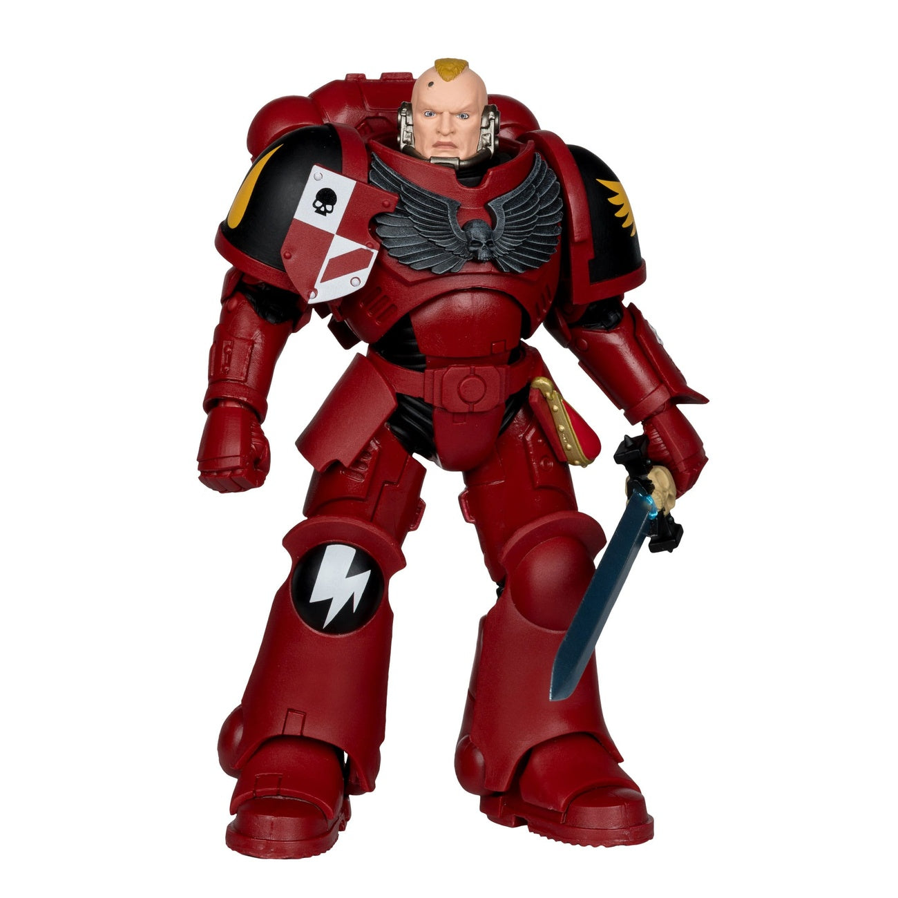 Zdjęcie produktu Warhammer 40k - Sierżant Assault Intercessor (Blood Angel) figurka akcji 18 cm
