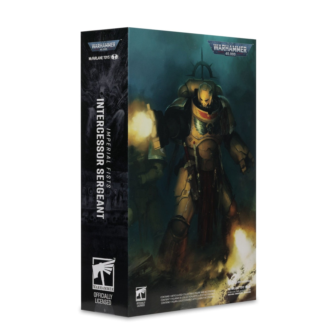Product image Warhammer 40k - Intercessor Sergeant (Imperial Fist) (Gold Label) Action Figure 18cm