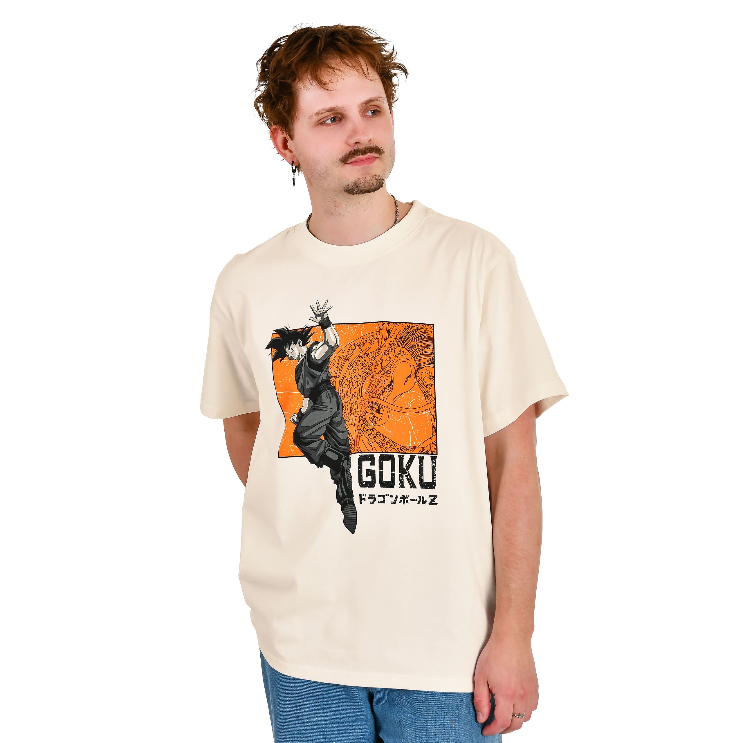 Zdjęcie produktu Dragon Ball Z - Oversize’owy T-shirt Goku i Shenron