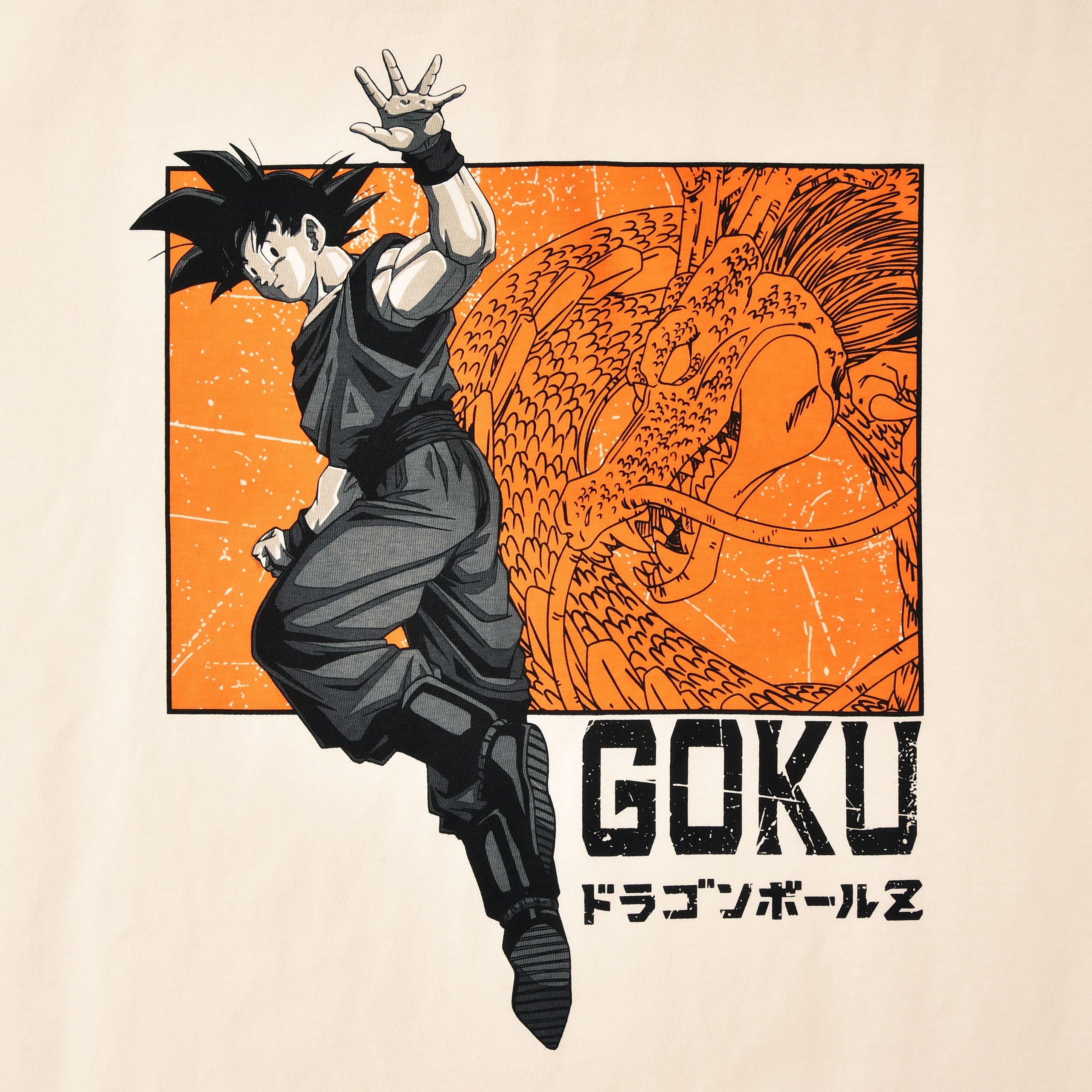 Zdjęcie produktu Dragon Ball Z - Oversize’owy T-shirt Goku i Shenron