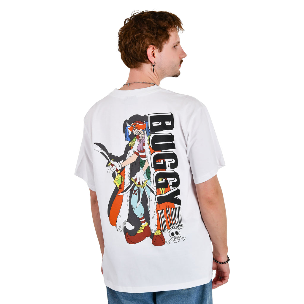 Zdjęcie produktu One Piece - Bugg y koszulka oversize biała