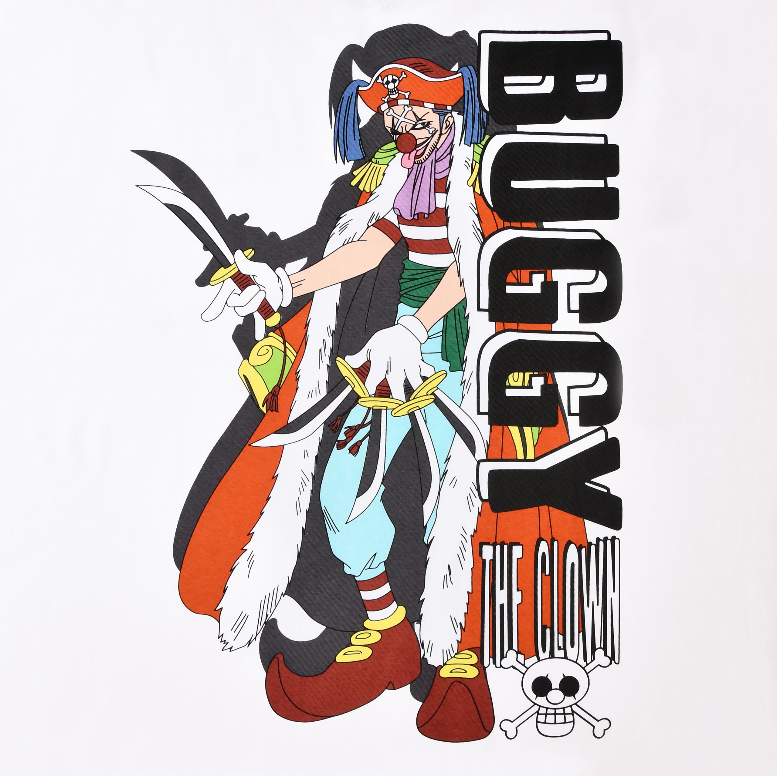 Zdjęcie produktu One Piece - Bugg y koszulka oversize biała