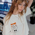 Zdjęcie produktu One Piece - Bugg y koszulka oversize biała