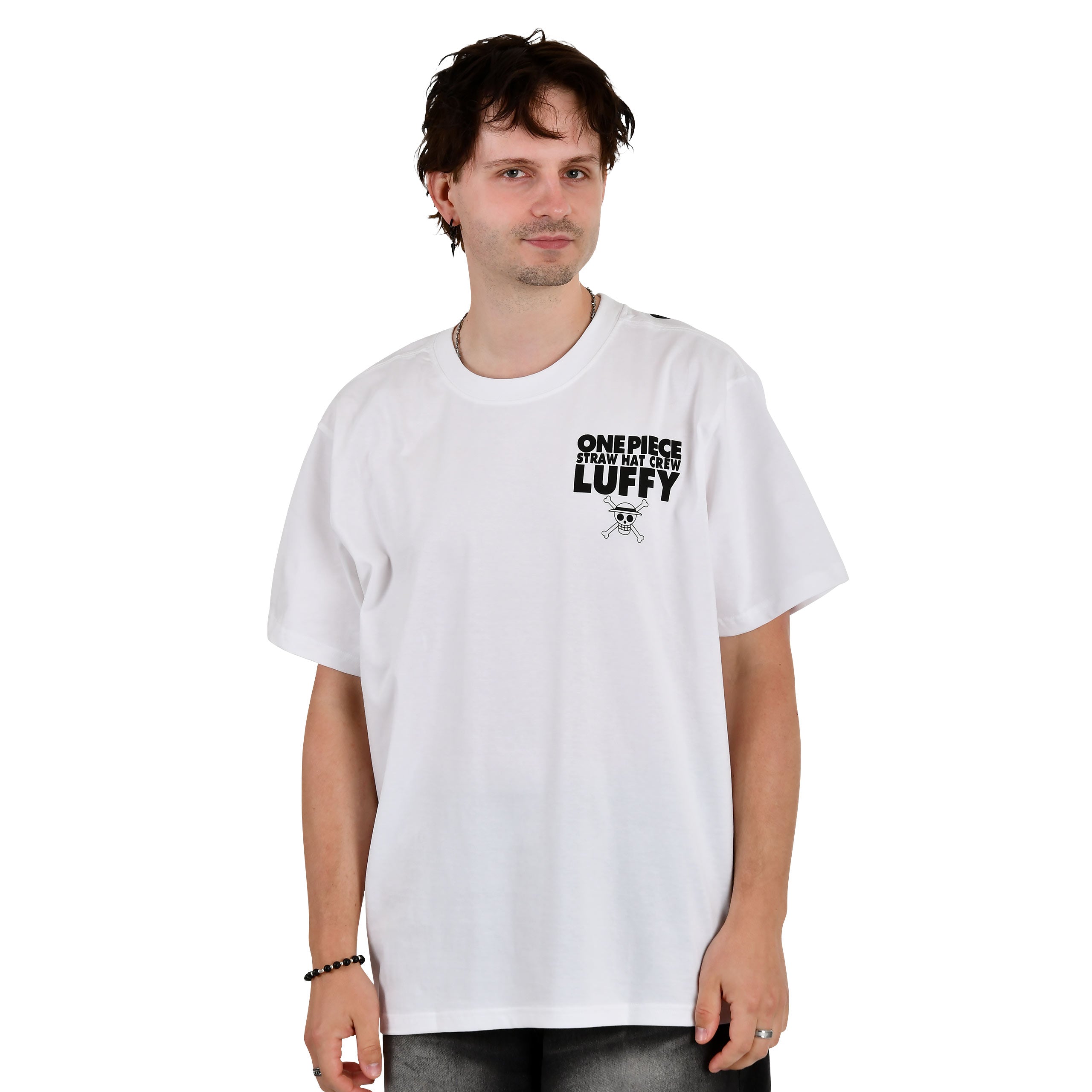 Zdjęcie produktu One Piece - Luﬀy Oversize T-shirt biały