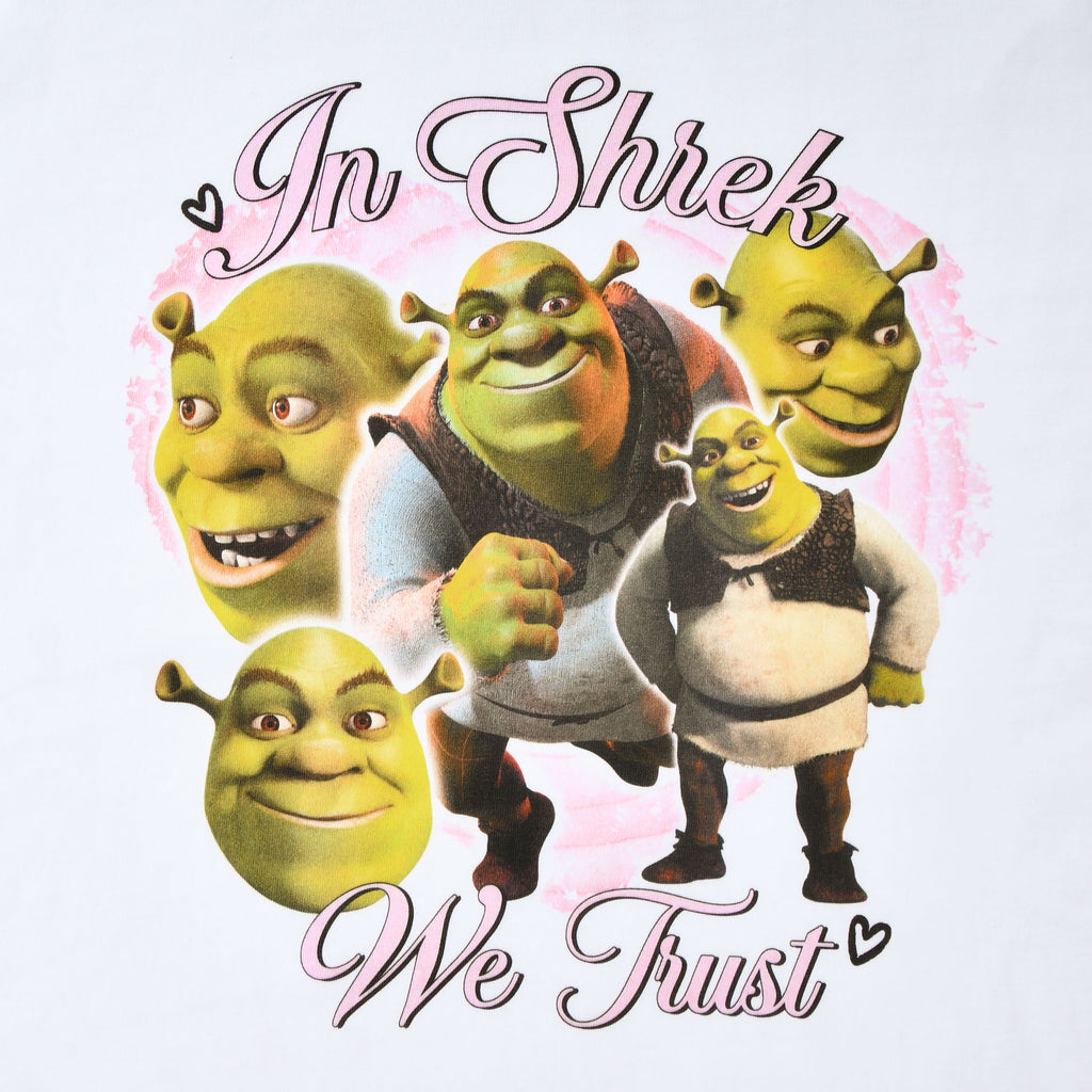 Zdjęcie produktu Shrek - In Shrek We Trust biała koszulka