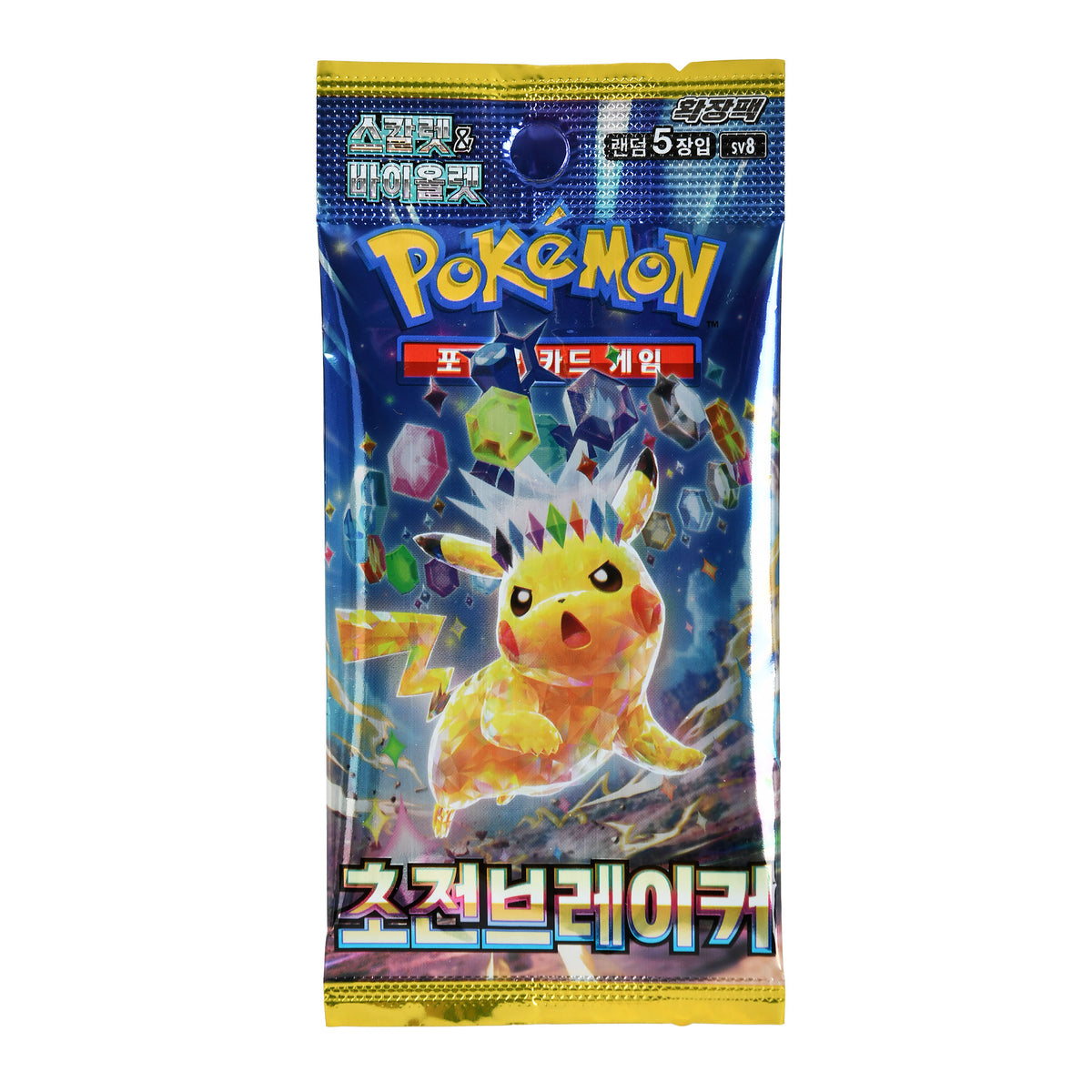 Zdjęcie produktu Pokémon - Super Electric Breaker Booster z kartami kolekcjonerskimi, wersja koreańska