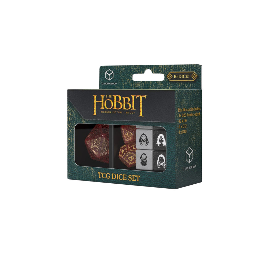 Zdjęcie produktu Hobbit – Zestaw kości TCG Ember Hearth 16 szt.