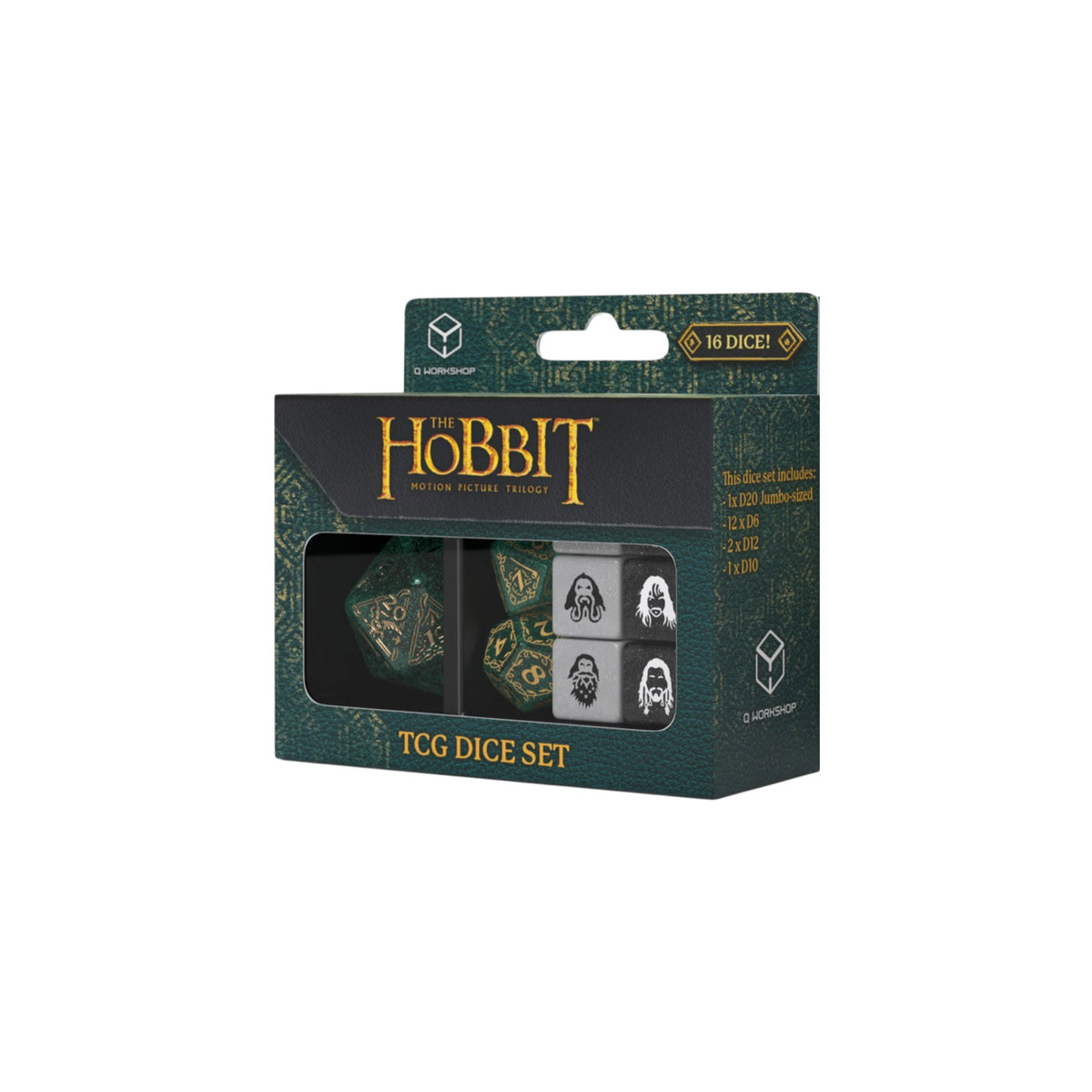 Zdjęcie produktu Hobbit - Zestaw kości TCG Verdant Grove 16 szt.