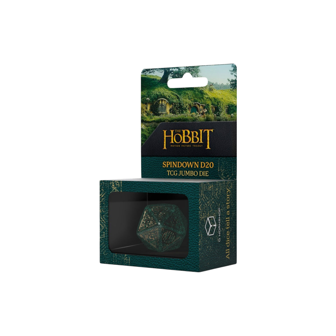 Zdjęcie produktu Hobbit - Verdant TCG kostka D20 jumbo