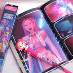 Zdjęcie produktu KPop Demon Hunters - Długopis 3D z tajemniczymi postaciami