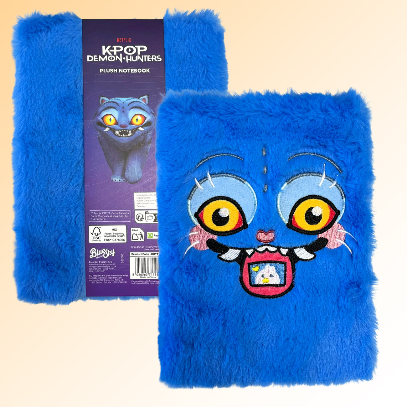 Zdjęcie produktu KPop Demon Hunters - Pluszowy notes Derpy