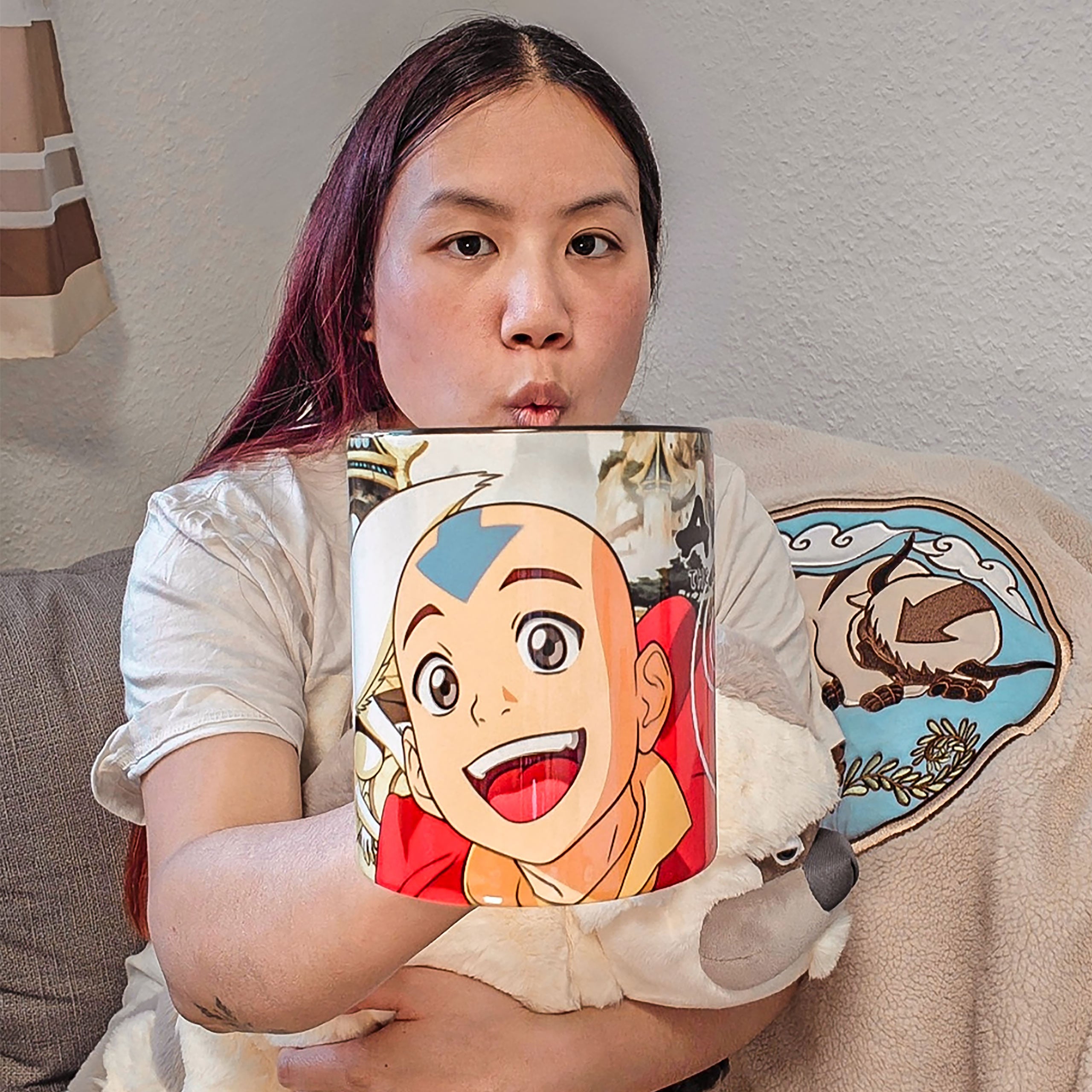 Zdjęcie produktu Avatar: Legenda Aanga – kubek Aang & Momo
