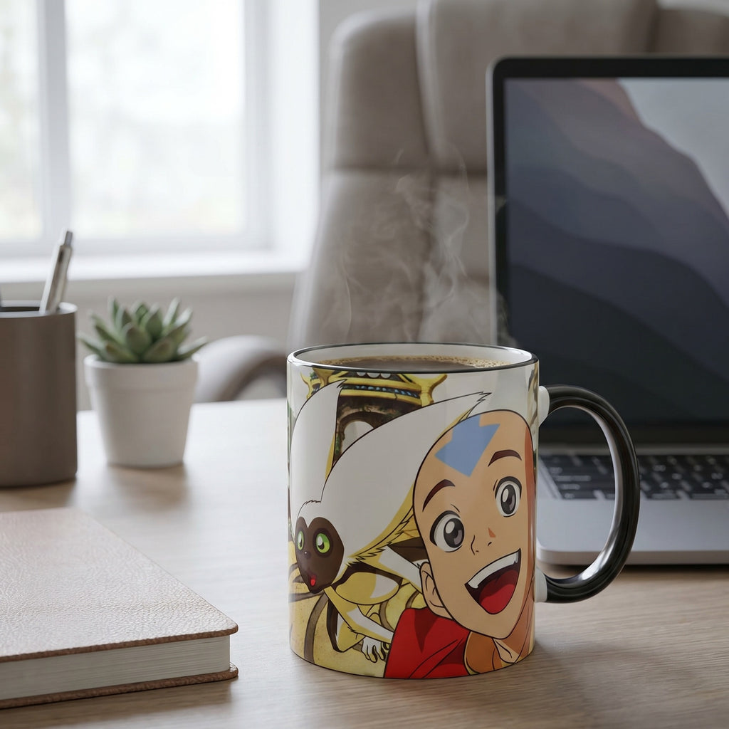 Zdjęcie produktu Avatar: Legenda Aanga – kubek Aang & Momo