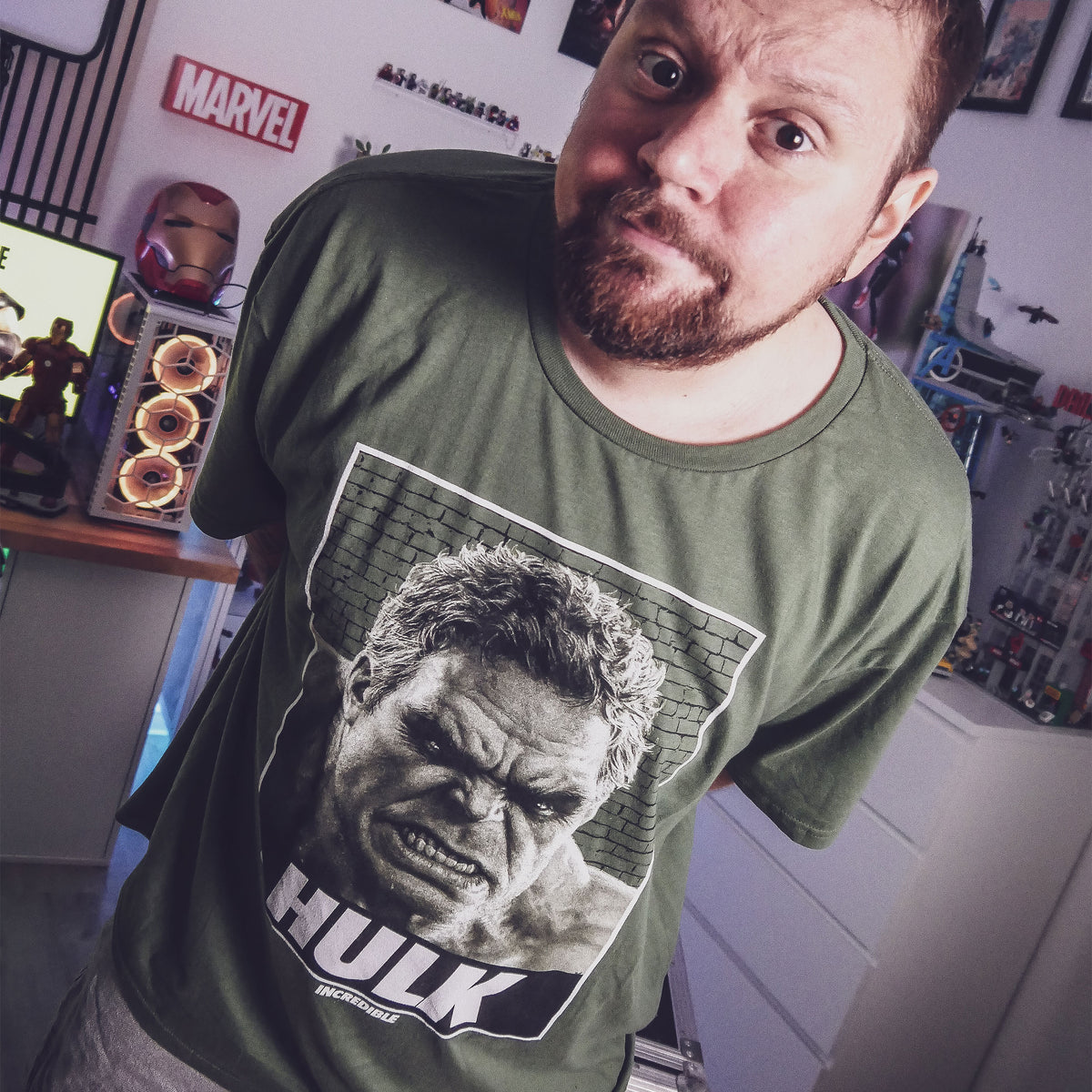 Zdjęcie produktu Hulk - Incredible Zielona koszulka