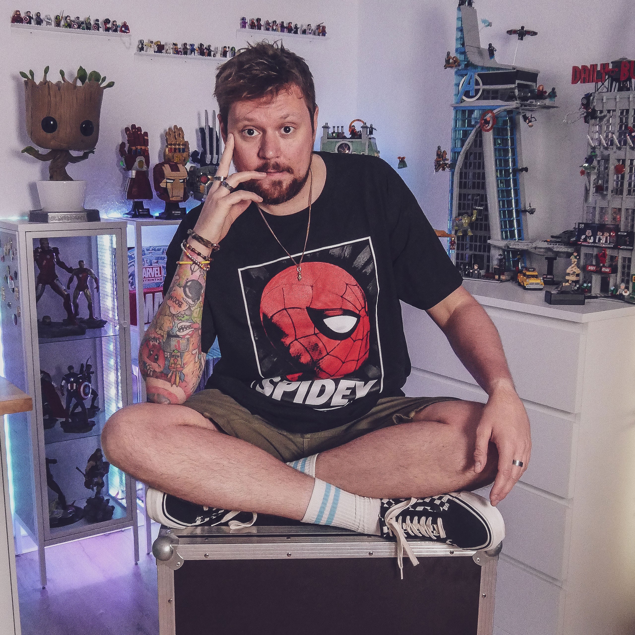 Zdjęcie produktu Spider-Man - Koszulka Spidey Great Power czarna