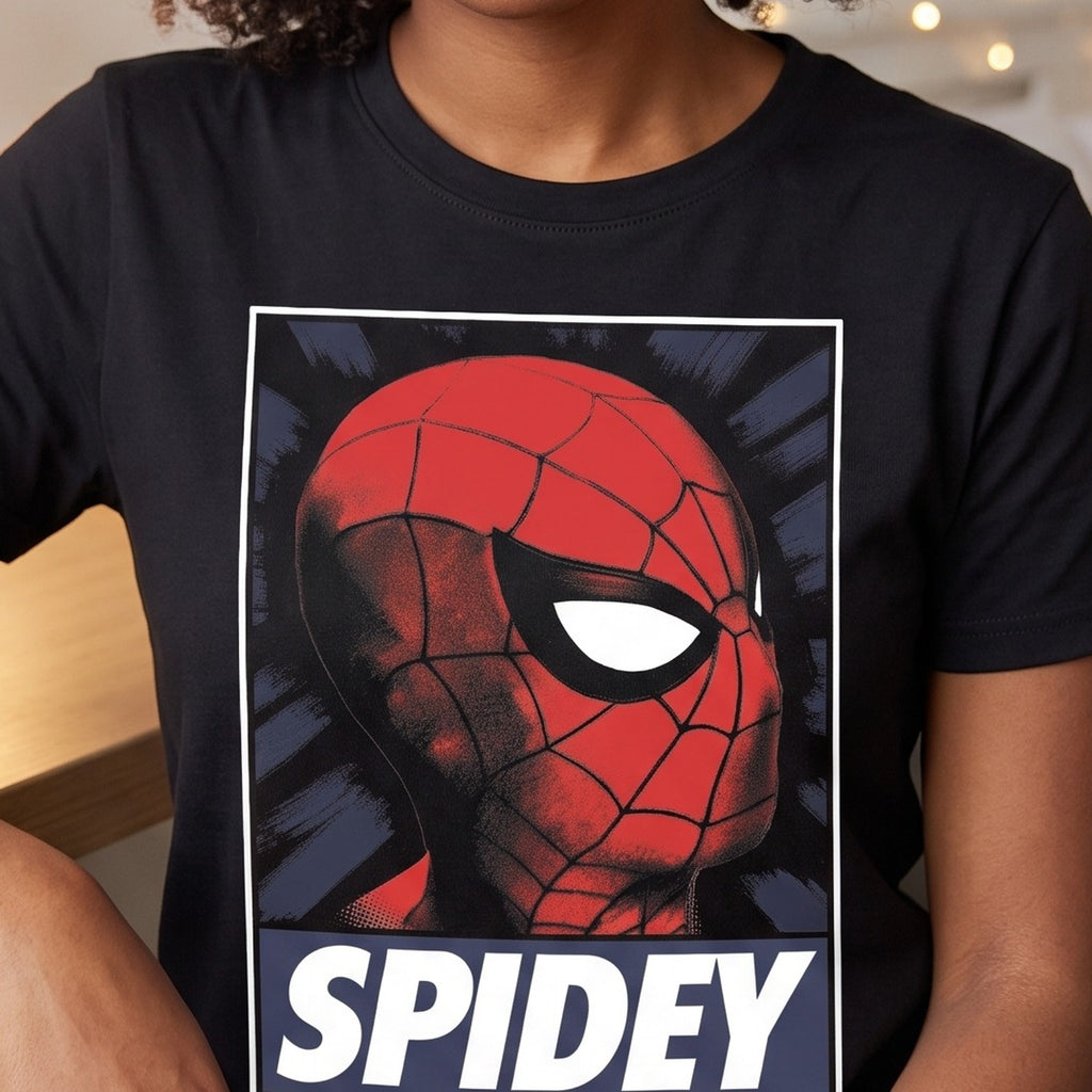 Zdjęcie produktu Spider-Man - Koszulka Spidey Great Power czarna