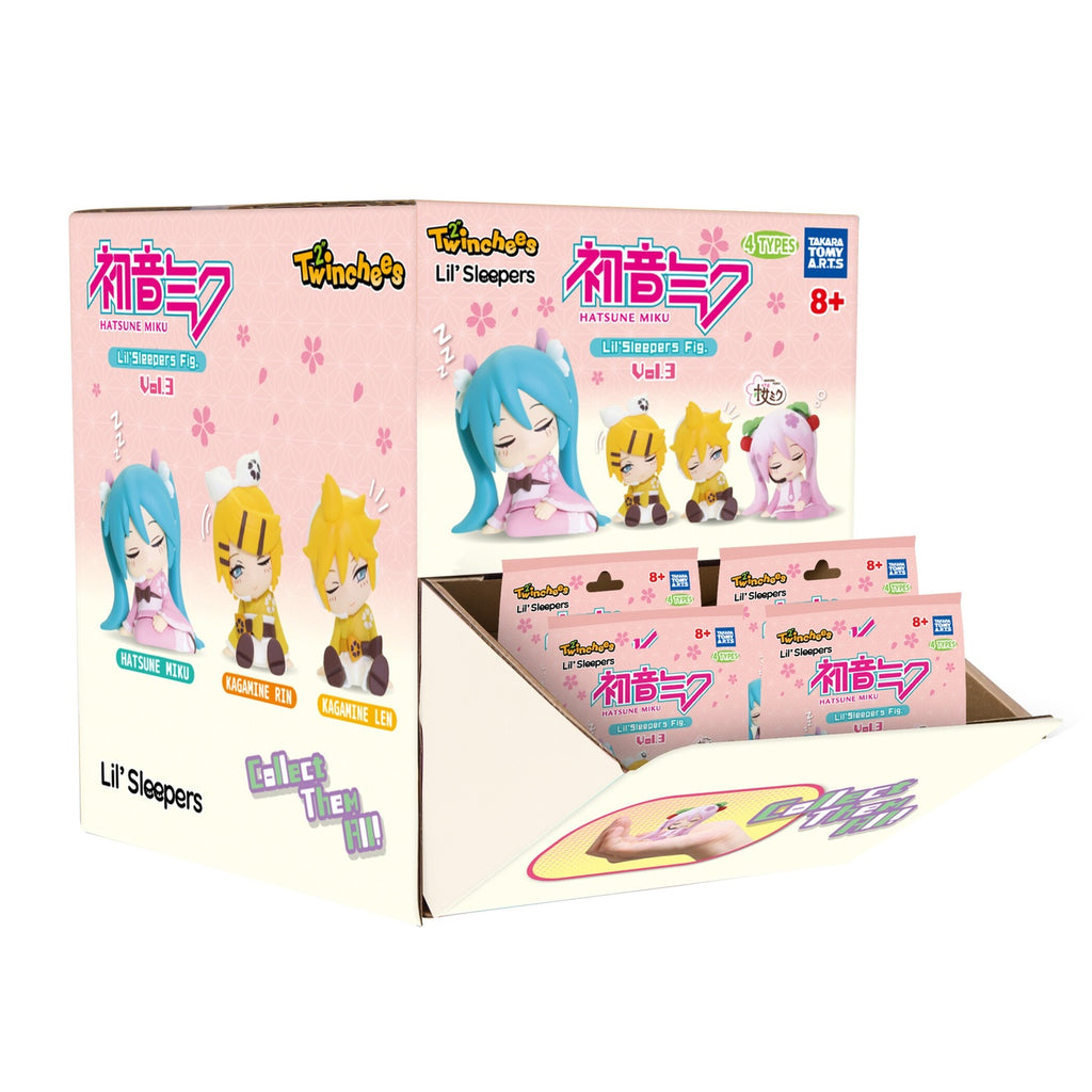 Zdjęcie produktu Hatsune Miku - Lil' Sleepers Fala 3 Mystery Twinchees Display figurek E1096323