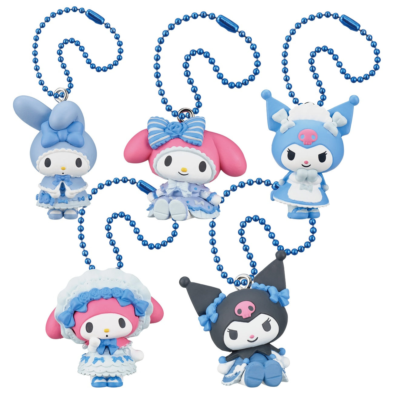 Zdjęcie produktu Sanrio - Brelok Mystery Twinchees My Melody i Kuromi Sweet Lolita