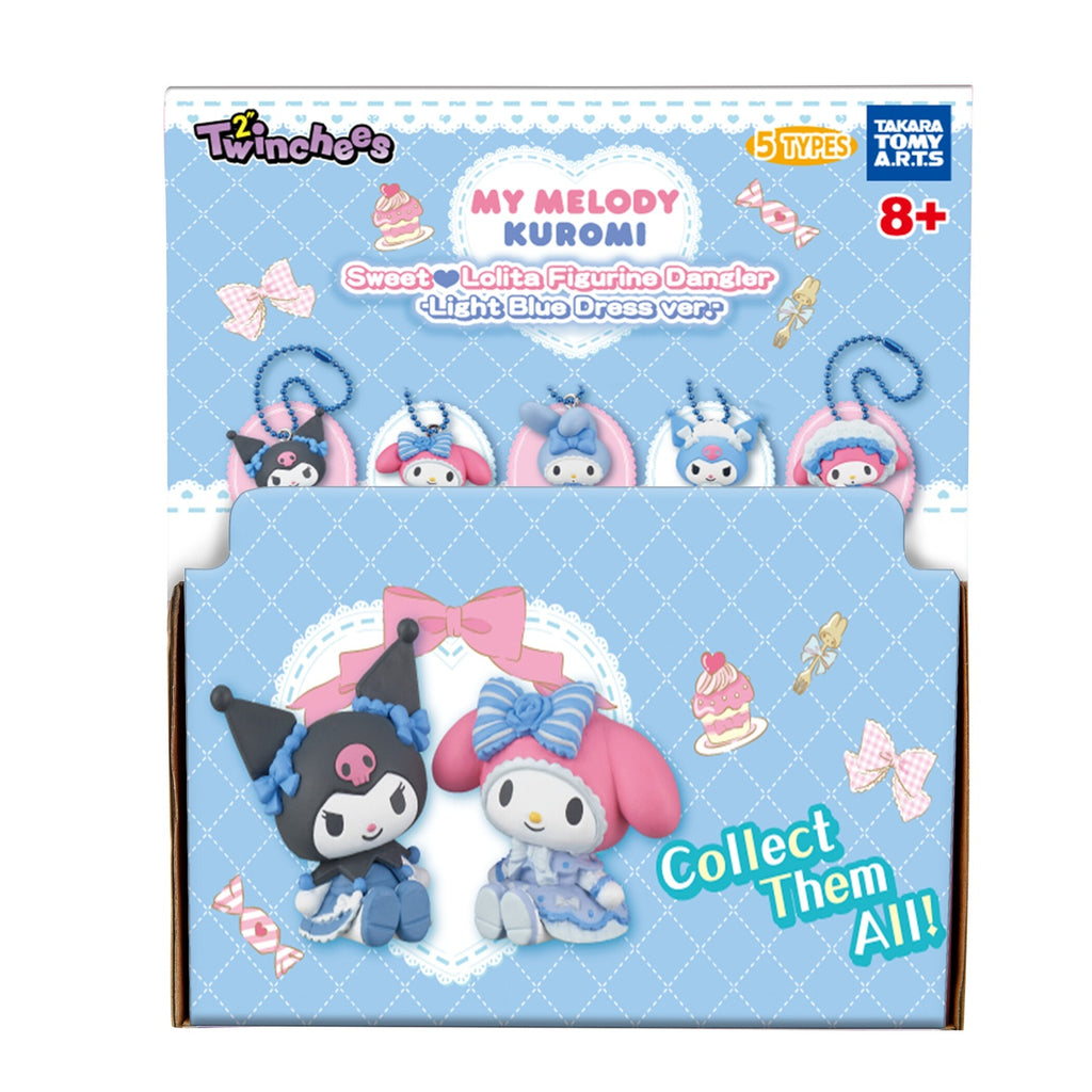 Zdjęcie produktu Sanrio - Brelok Mystery Twinchees My Melody i Kuromi Sweet Lolita
