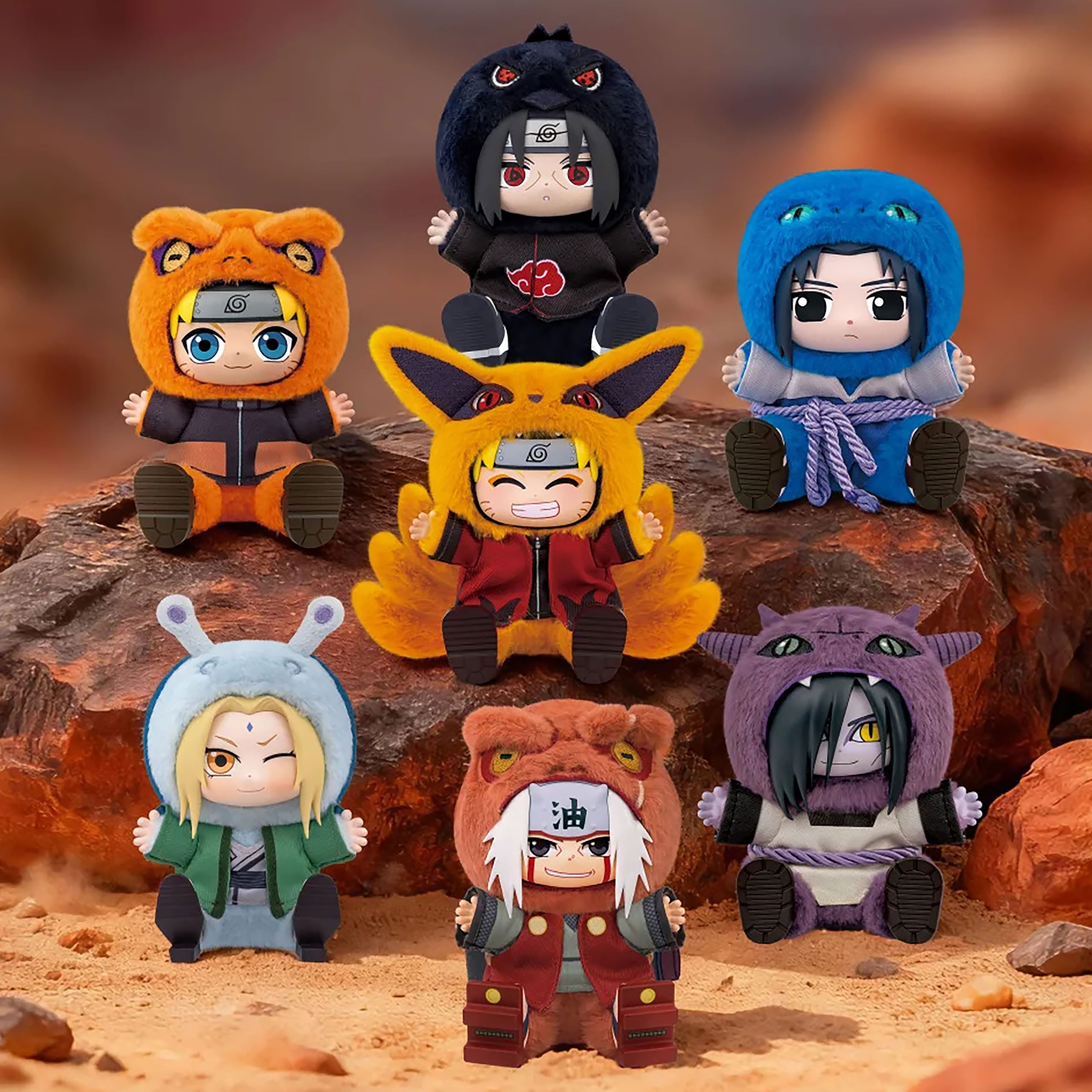 Zdjęcie produktu Naruto - Cute Beasts tajemnicza pluszowa figurka