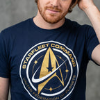 Zdjęcie produktu Star Trek - Niebieska koszulka Starfleet Command