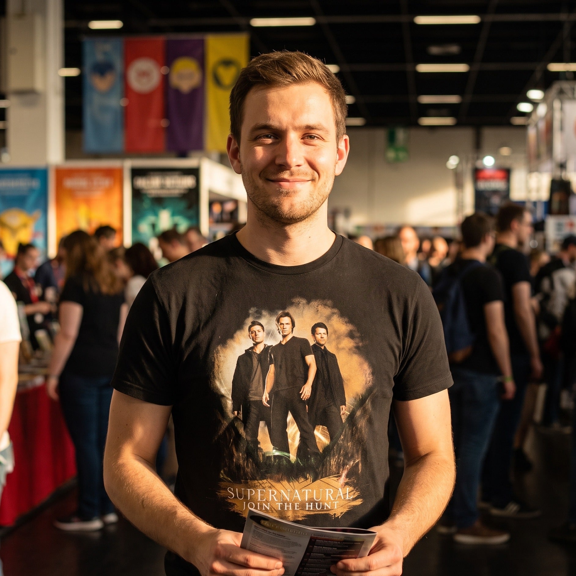 Zdjęcie produktu Supernatural – Koszulka z plakatem Join the Hunt