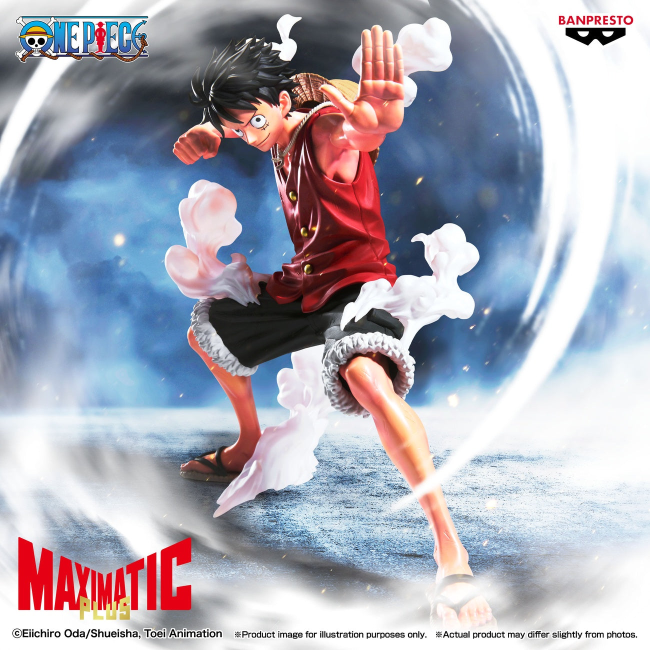 Zdjęcie produktu One Piece - Figurka Monkey D. Luffy Maximatic Plus