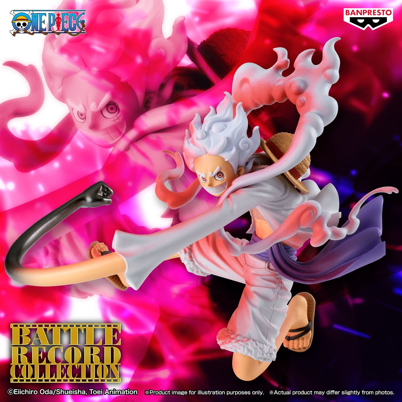 Zdjęcie produktu One Piece - Figurka Monkey D. Luffy Gear 5 Battle Record Wersja Specjalna