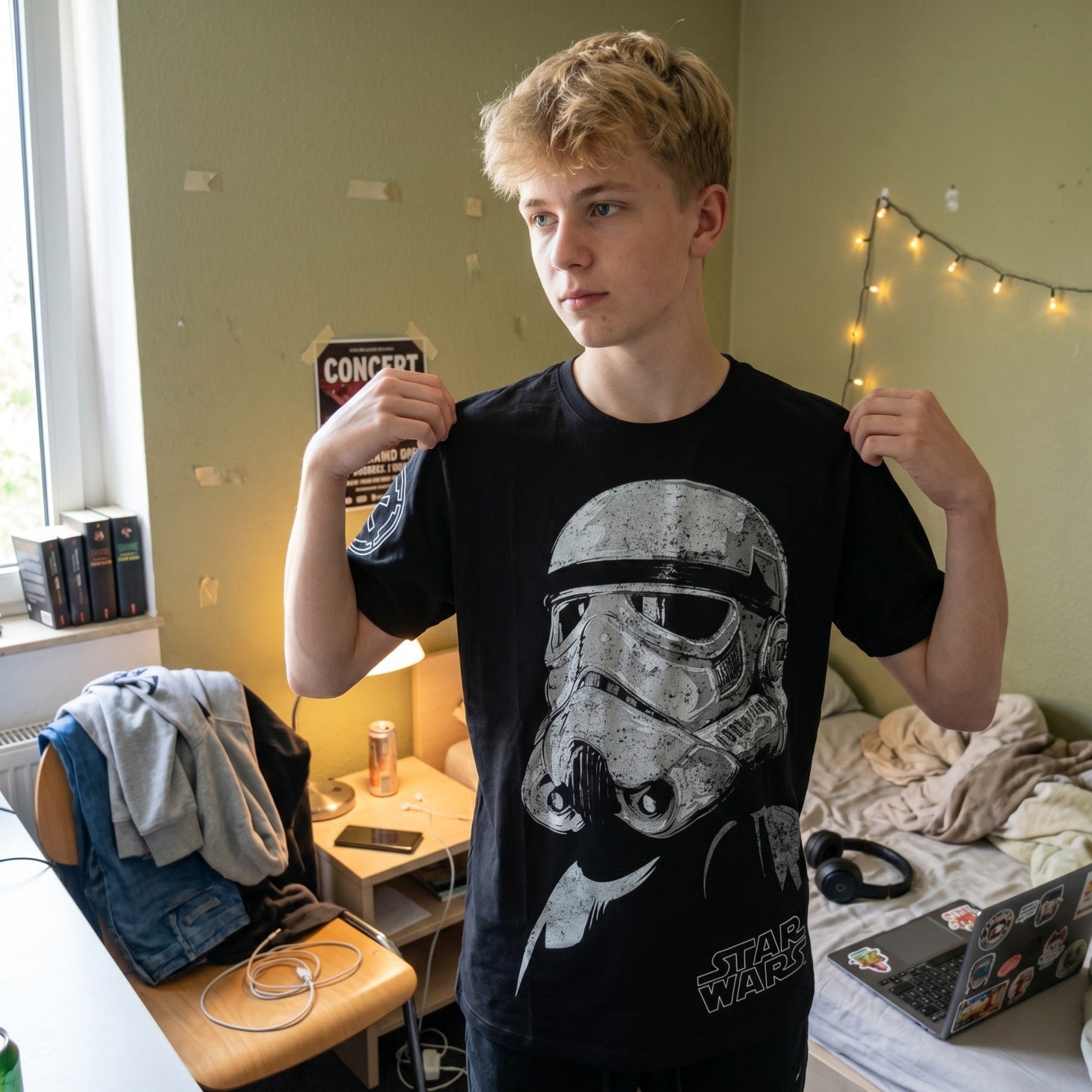 Zdjęcie produktu Star Wars - Czarna koszulka Trooper