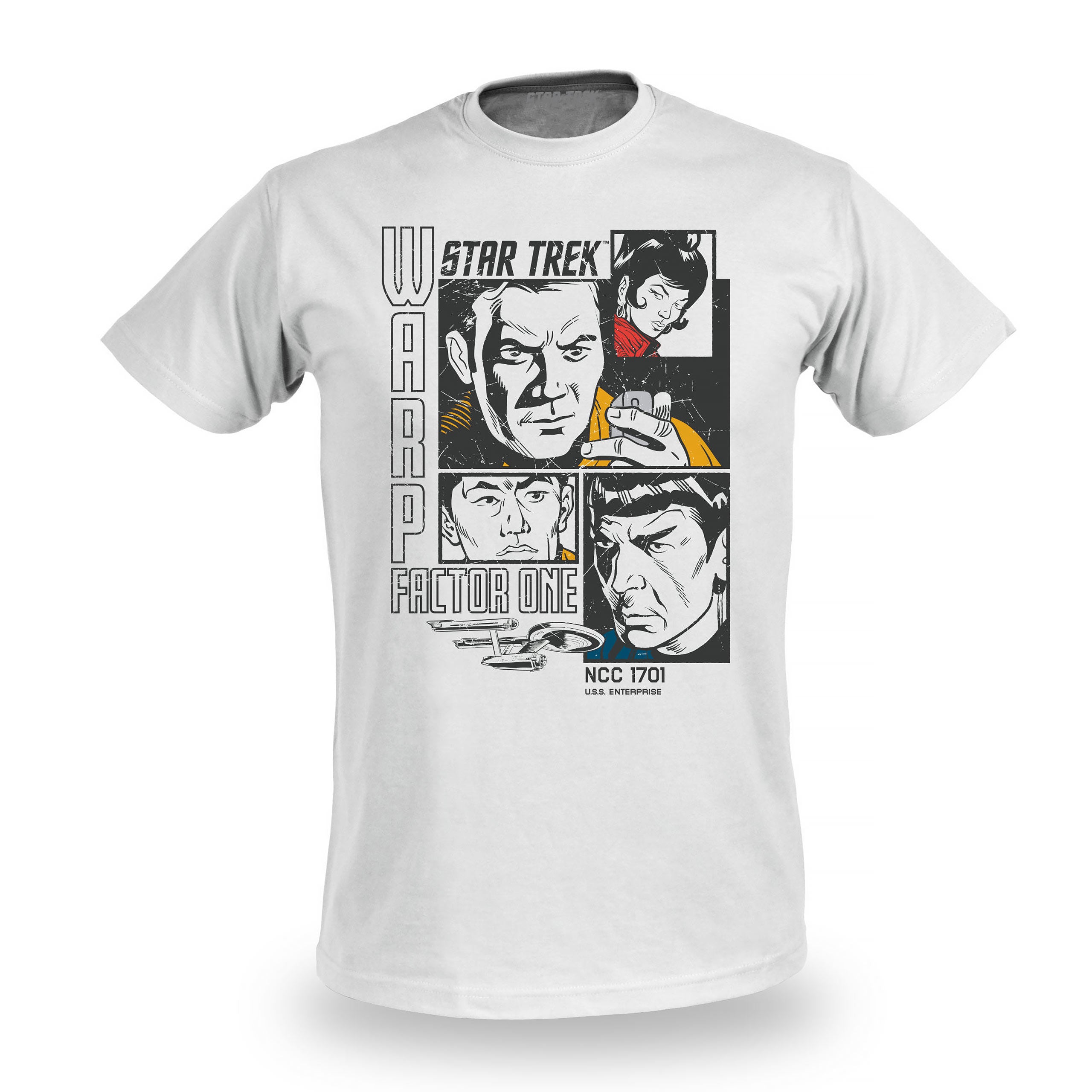 Product image Star Trek - Warp 1 Retro T-Shirt White